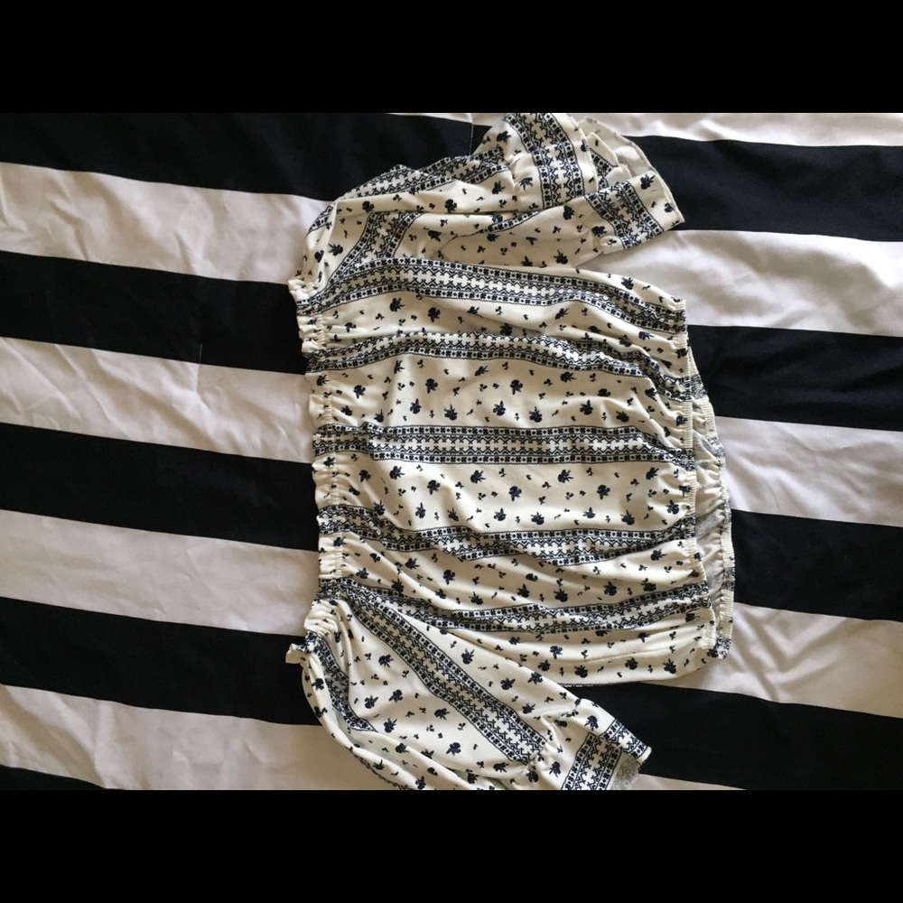 Crop top blouse